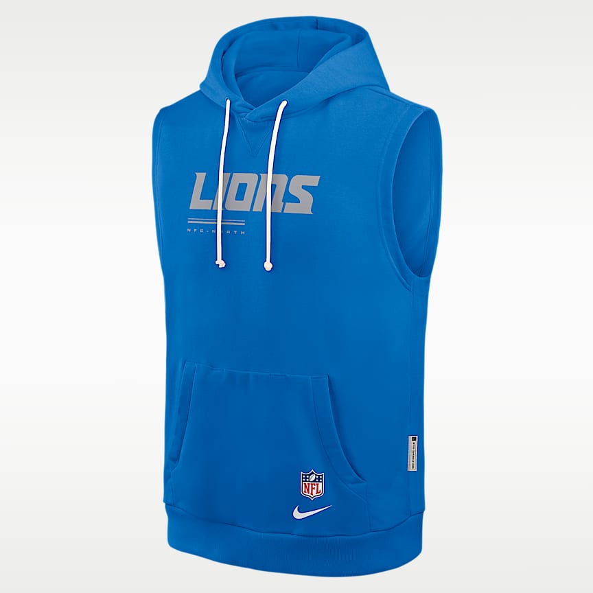 Playera de manga larga Nike Dri-FIT NFL para hombre Detroit Lions